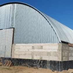 Будівництво безкаркасних ангарів