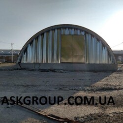 Бескаркасные арочные ангары  хранилища  склады  под ключ   